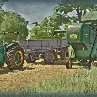 John Deere Lanz Combine Harvester Md S V Fs Fs Mod