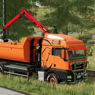 Man Tgx Crane Hkl Pack V Fs Fs Mod