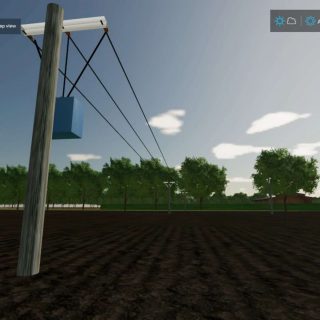 UK ELECTRICITY POLES PREFAB Update Version V2 0 0 0 FS25 FS22 Mod