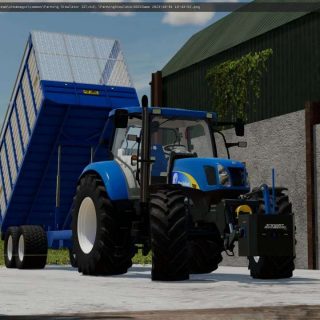 New Holland T6000 Series BETA V1 0 0 0 FS25 FS22 Mod