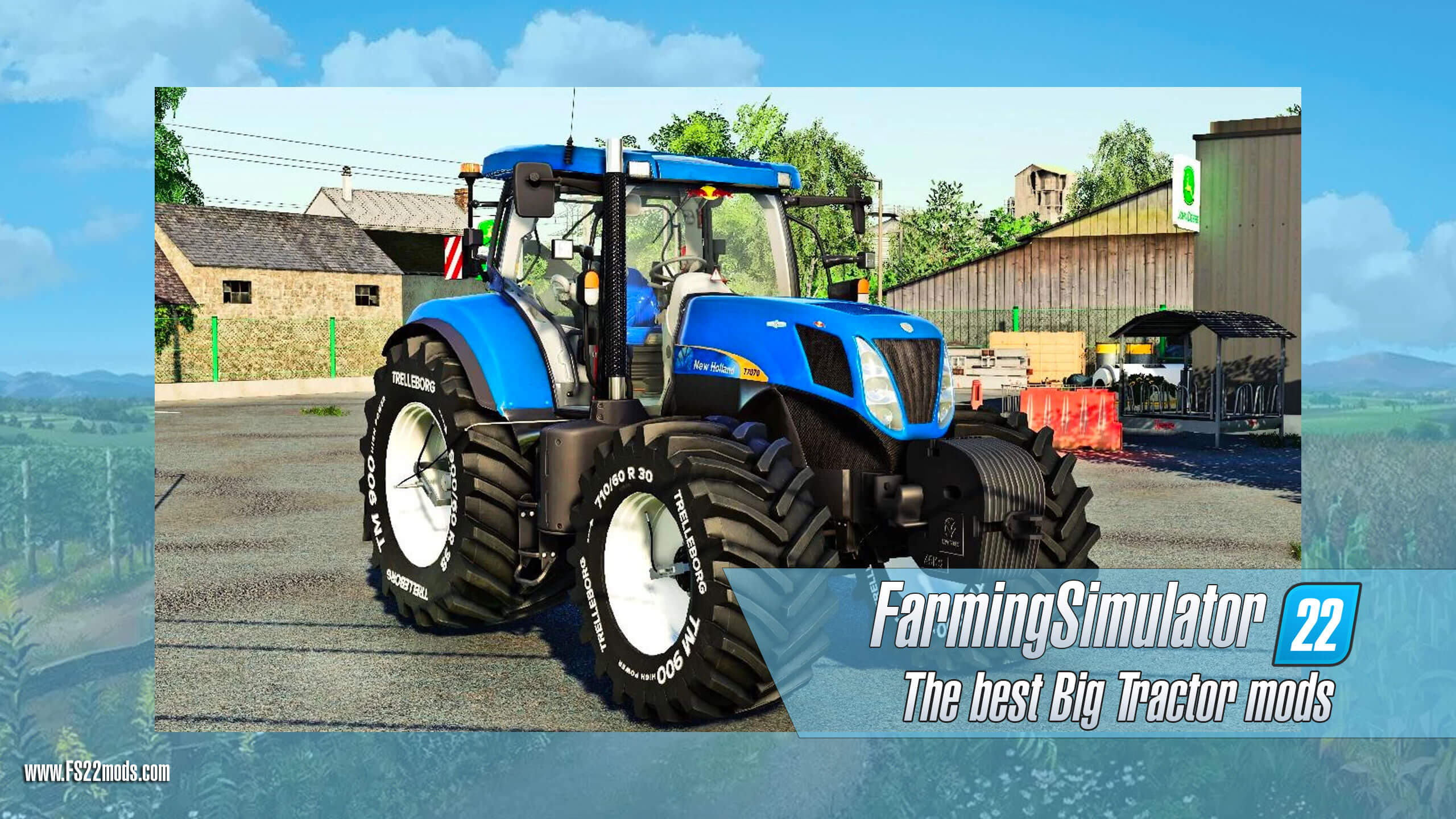 Best Big Tractor Mods On Farming Simulator 22 Fs22 8791