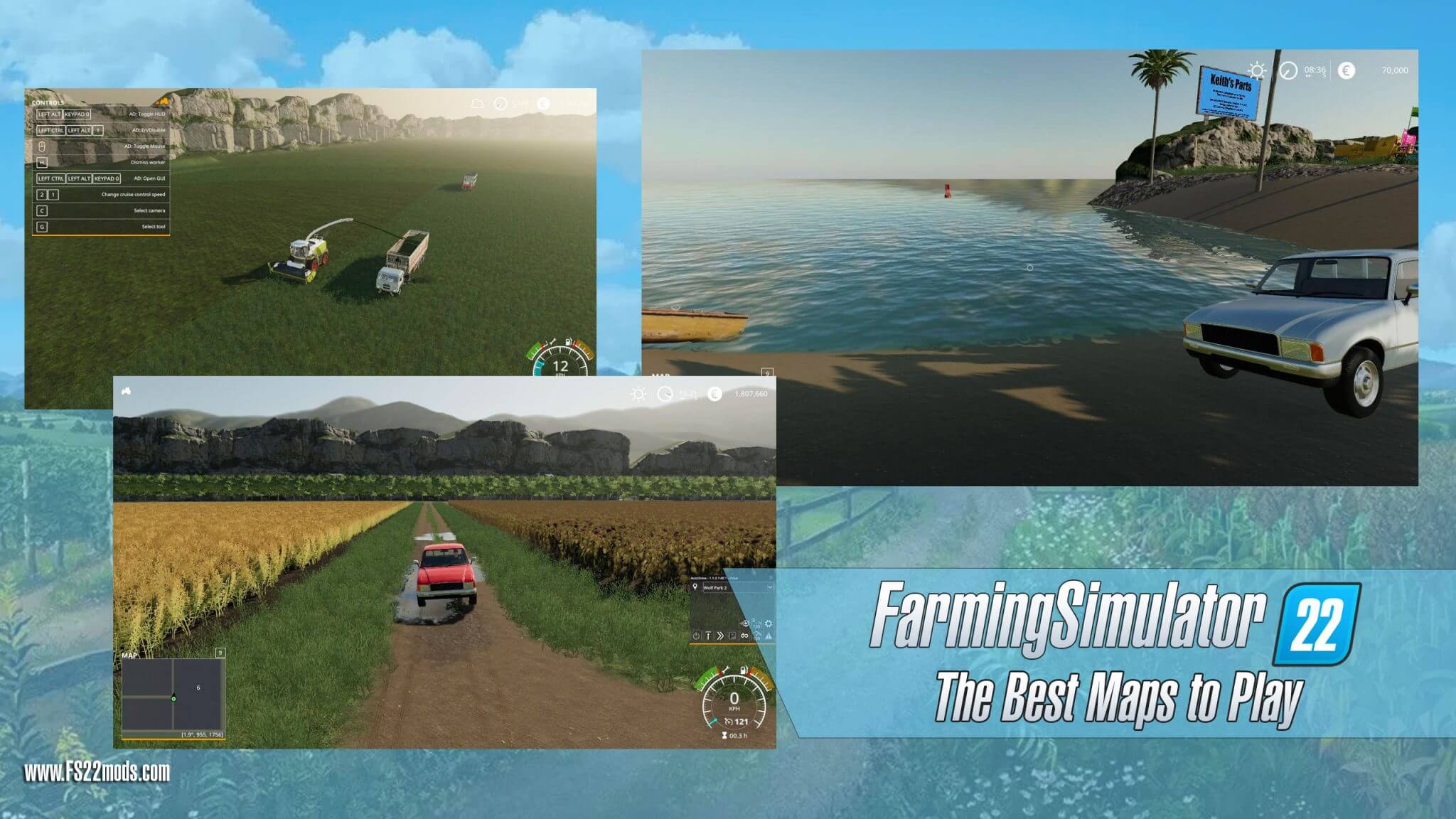 farming simulator 22 mods maps