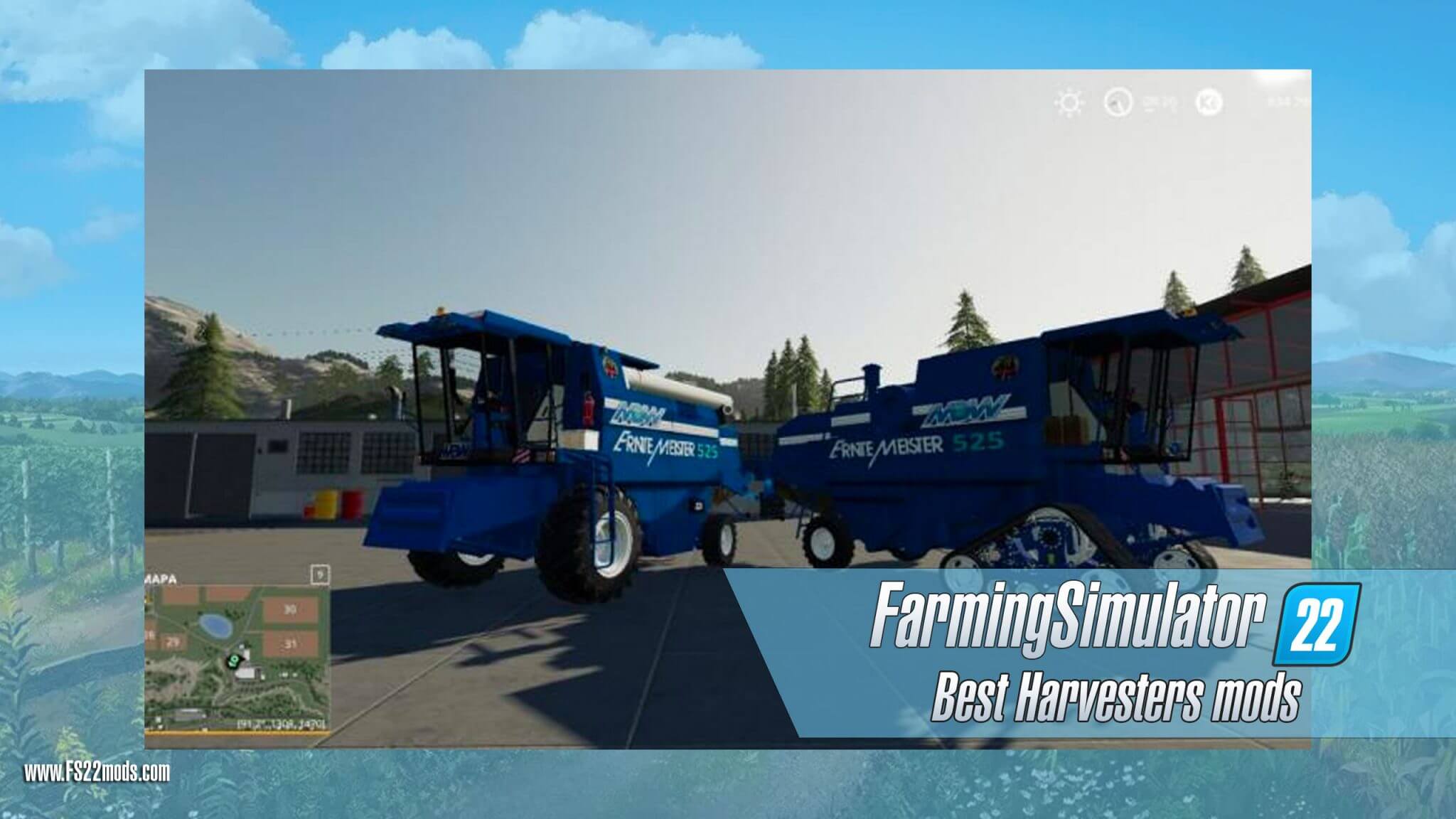 Best Harvesters Mods on Farming Simulator 22 | Combine Mods