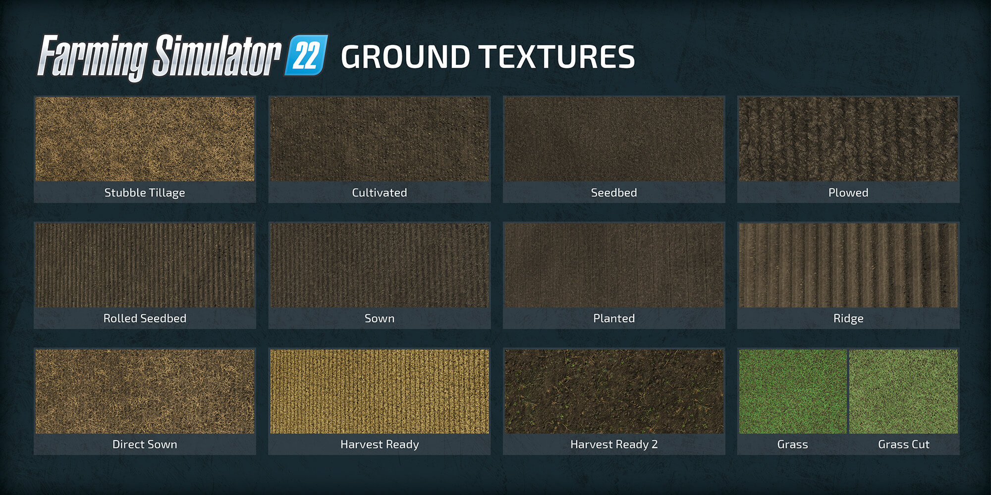 Ground working tools and textures in FS22 | Farming Simulator 22