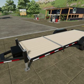 Feeling Tilt Deck Trailer v 1.0 - FS25 / FS22 Mod