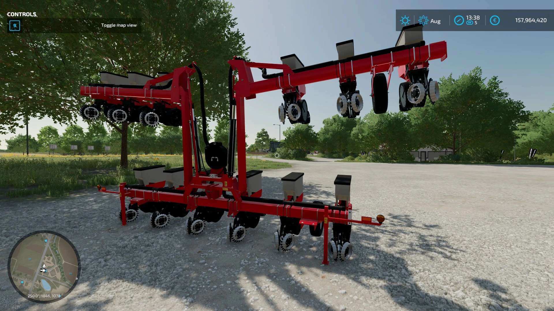 CASE IH 1235 EARLY RISER PLANTER V1.0 - FS25 / FS22 Mod