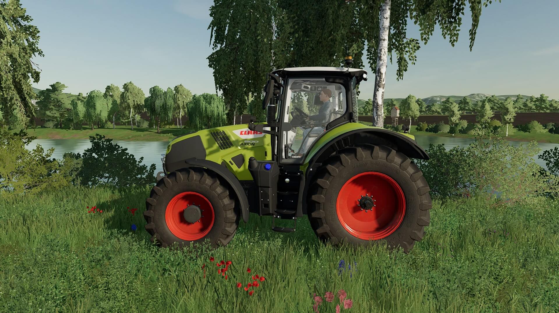 Claas Axion 800 870 V1000 Fs22 Mod