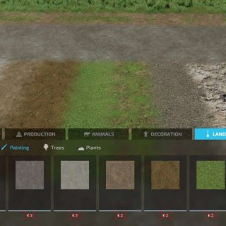 Free Landscaping Tools v1.0 - FS25 / FS22 Mod