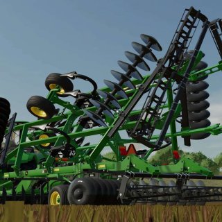 John Deere 2720 11 Shank Disk Ripper V1.0 - FS22 Mod