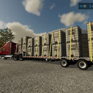 Lode King Renown Drop Deck AutoLoad v1.0 - FS25 / FS22 Mod