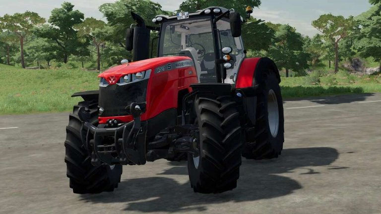 Massey Ferguson 8700s Tractor V1000 Fs22 Mod 3085