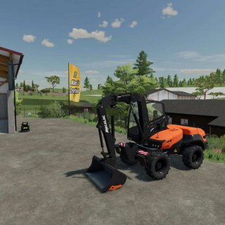 Mecalac MTX-12 v1.0 - FS22 Mod