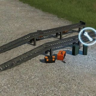 Vehicle Workshop Ramps V FS Mod