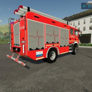 Man TGM Fire Department v1.0 - FS25 / FS22 Mod