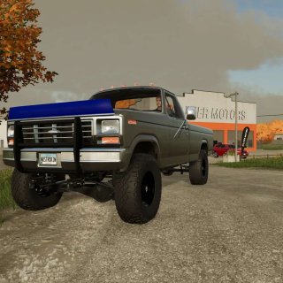 84 Ford F250 Farm Truck v1.0.0.0 - FS25 / FS22 Mod