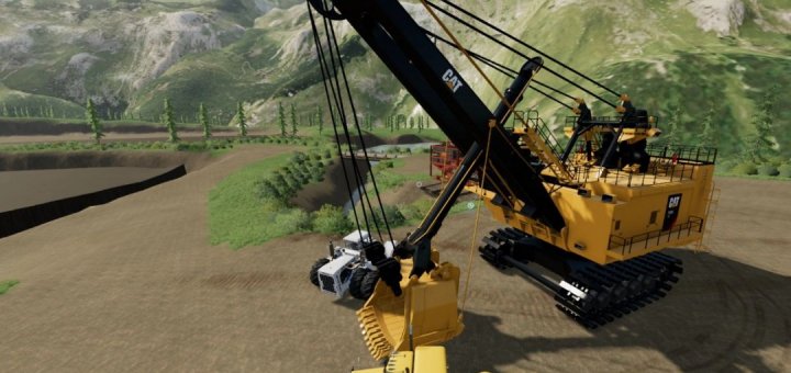 Farming Simulator 22 Forklifts, Excavators mods | FS22 Excavators