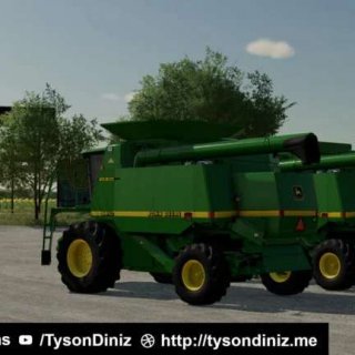 John Deere 9400/9500 combines v1.0.0.0 - FS22 Mod