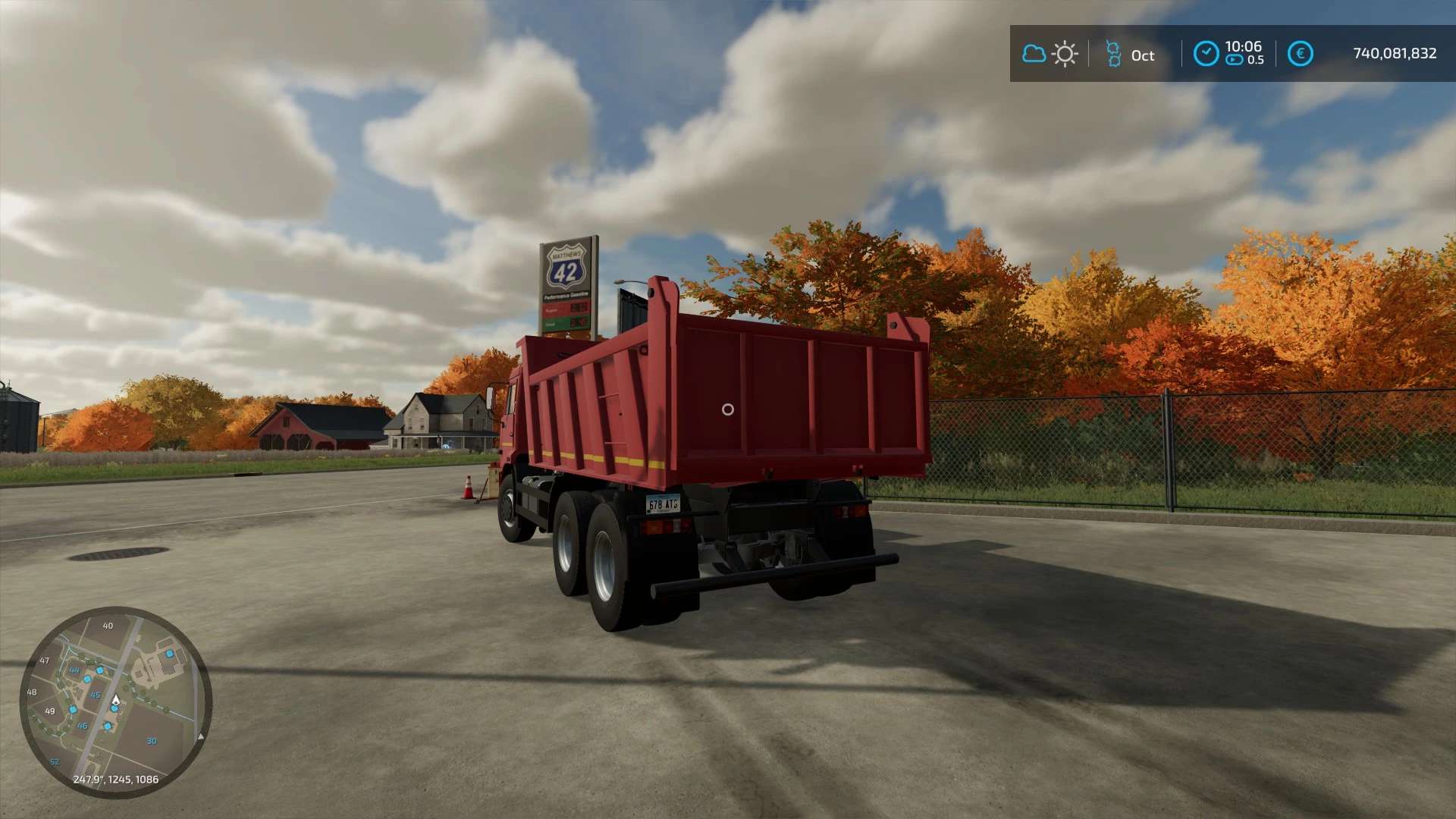 Kamaz 6520 Dump Truck V11 Fs22 Mod 9234