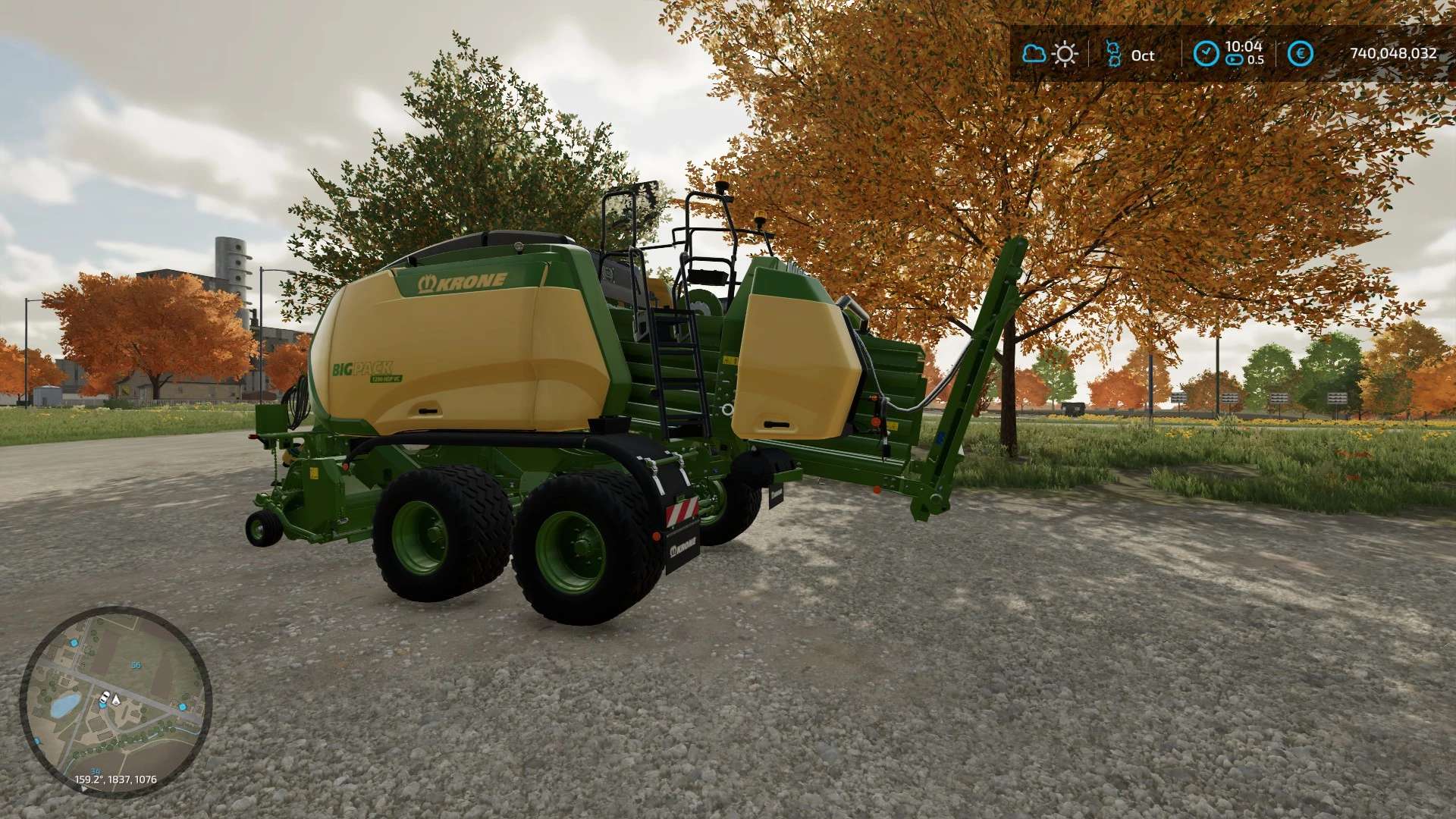 Krone Bigpack 1290 Square Baler Pbsmods Edition V10 Fs22 Mod 4406