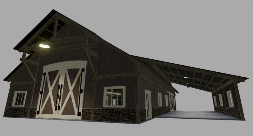 Monitor Barn v1.0.0.0 - FS25 / FS22 Mod