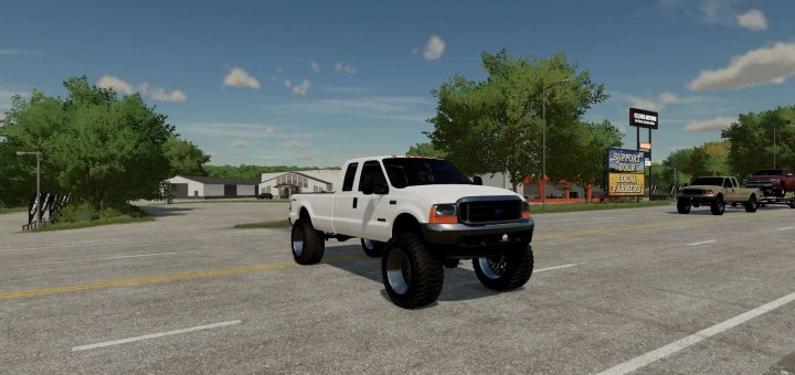 Ford F350 Mods | FS22 Mods | Farming Simulator 22 Mods