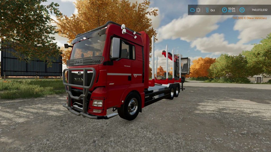 Man TGX Forestry Truck v1.0 - FS25 / FS22 Mod