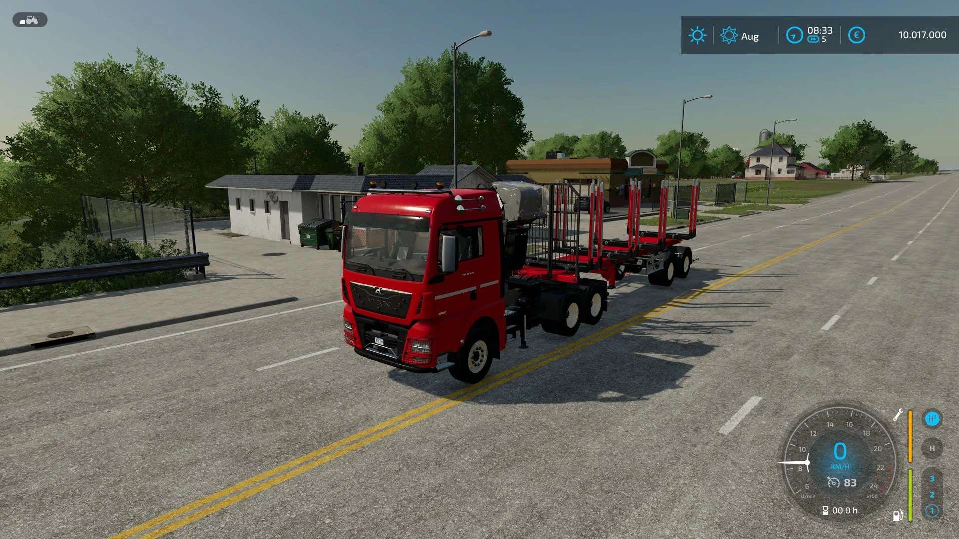 Man Tgx Forst Semi V103 Fs22 Mod 4335