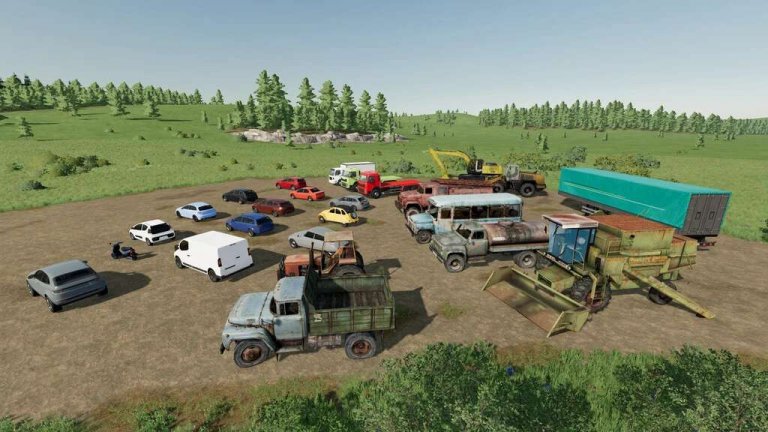 Placeable Vehicle Pack V10 Fs22 Mod 0131