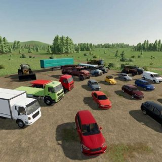 Placeable Vehicle Pack v1.0 - FS25 / FS22 Mod