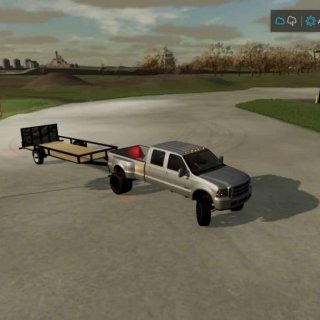 Big Tex Utility Trailer Converted v1.0.0.0 - FS22 Mod