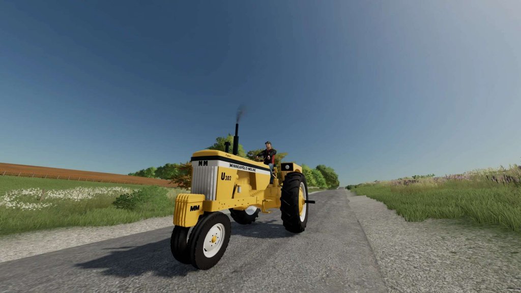 Minneapolis Moline U302 v1.0.0.0 - FS25 / FS22 Mod