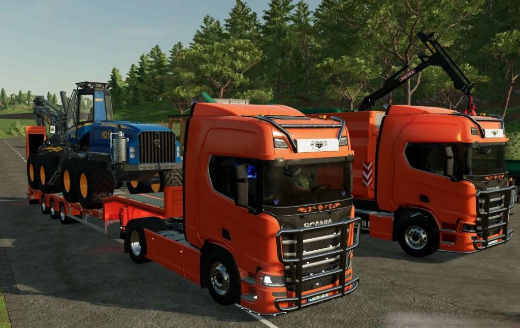 Scania R Sattel by Ap0lLo v1.0.0.3 - FS25 / FS22 Mod