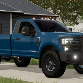 2022 Ford F350 XLT Single Cab Long Bed V1.0 - FS25 / FS22 Mod