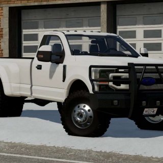 2022 Ford F350 XLT Single Cab Long Bed V1.0 - FS25 / FS22 Mod