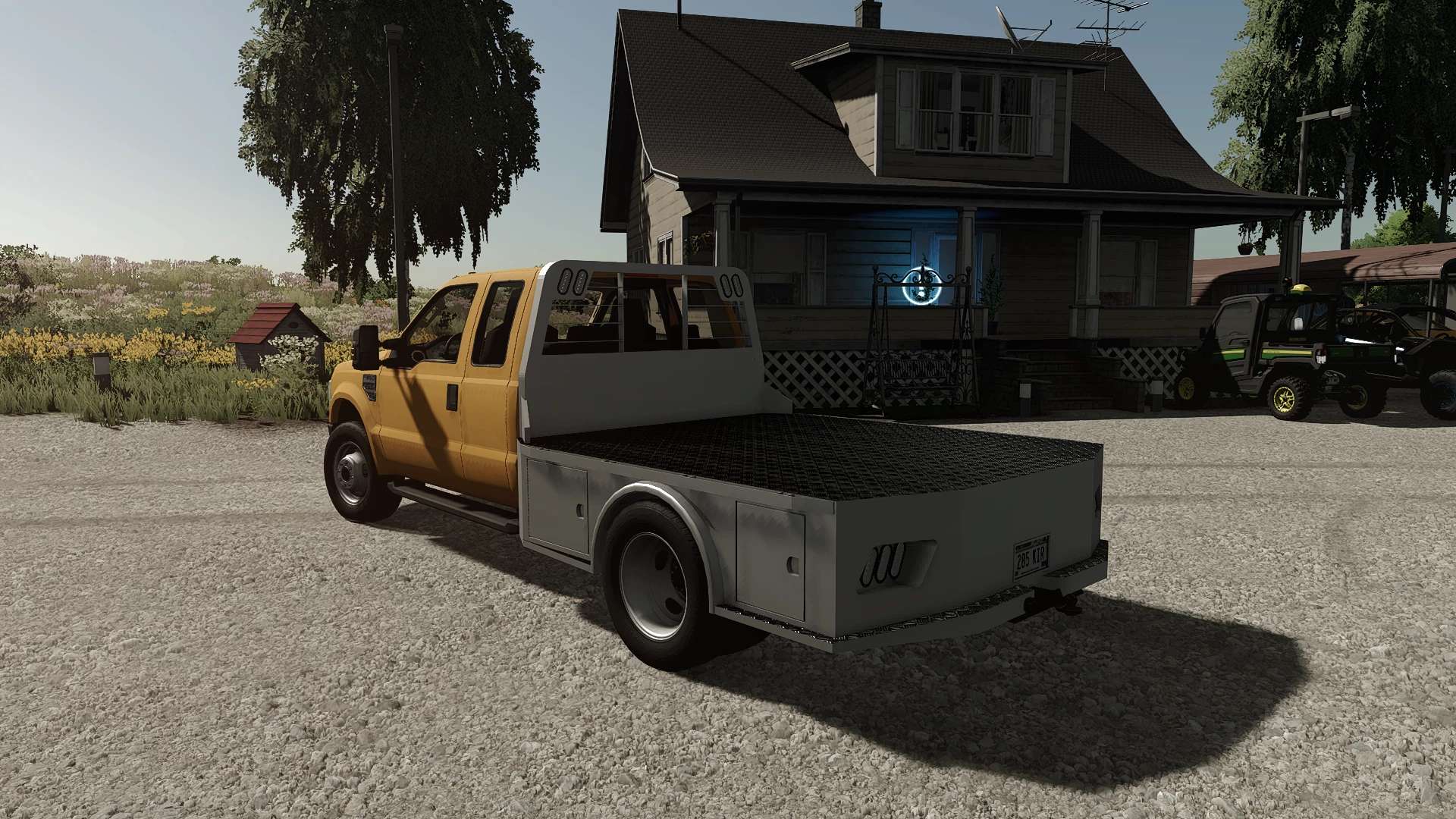 Ford F 350 Flatbed V1000 Fs22 Mod