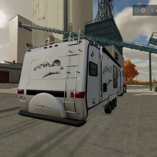 Custom 5th wheel Camper v1.0.0.0 - FS25 / FS22 Mod