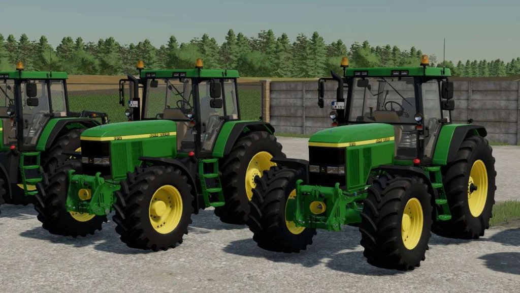 John Deere 7810 real sounds v1.0.0.0 - FS25 / FS22 Mod