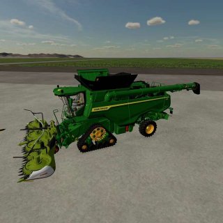 Combine harvester as a maize chopper v1.2.0.0 - FS22 Mod