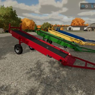 Conveyor belt with load trigger WW v1.0.0.0 - FS25 / FS22 Mod