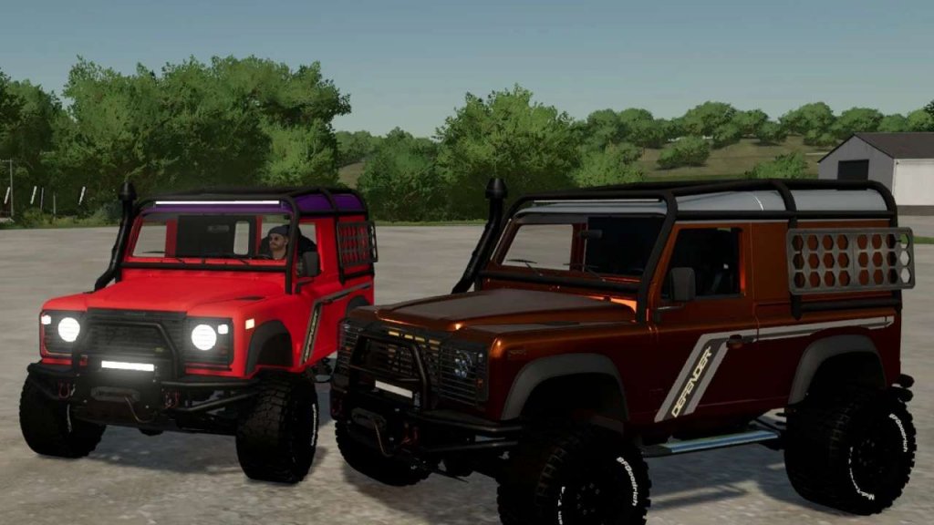 Land Rover Defender 90 v2.0.0.0 - FS25 / FS22 Mod