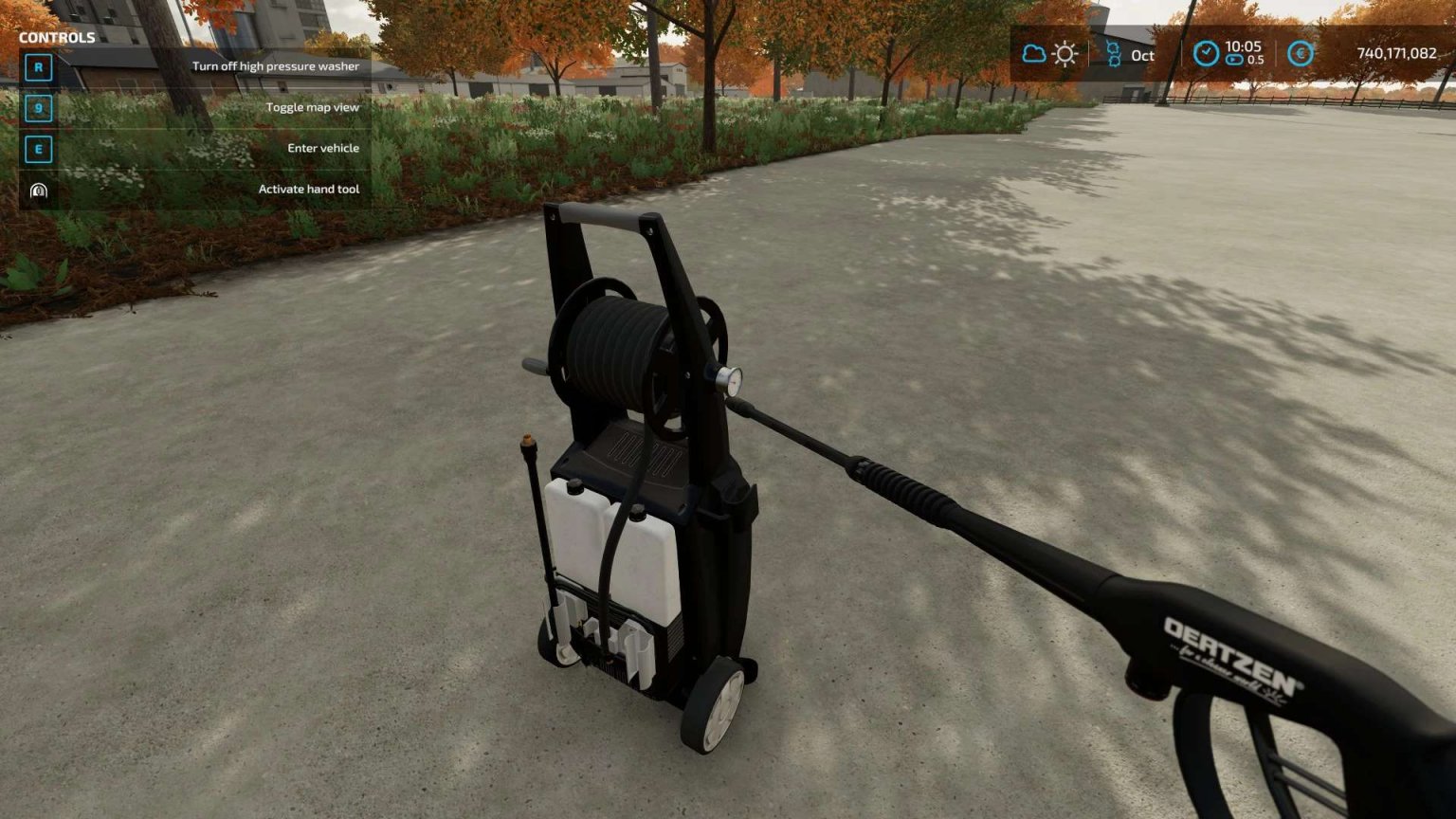 Oertzen CX305 High Pressure Washer V1.0.0.0 FS22 Mod