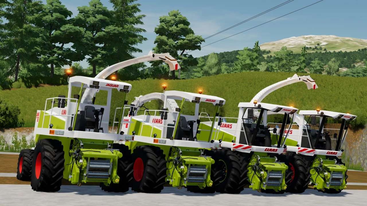 Claas Jaguar 800 Pack V10 Fs22 Mod 6262