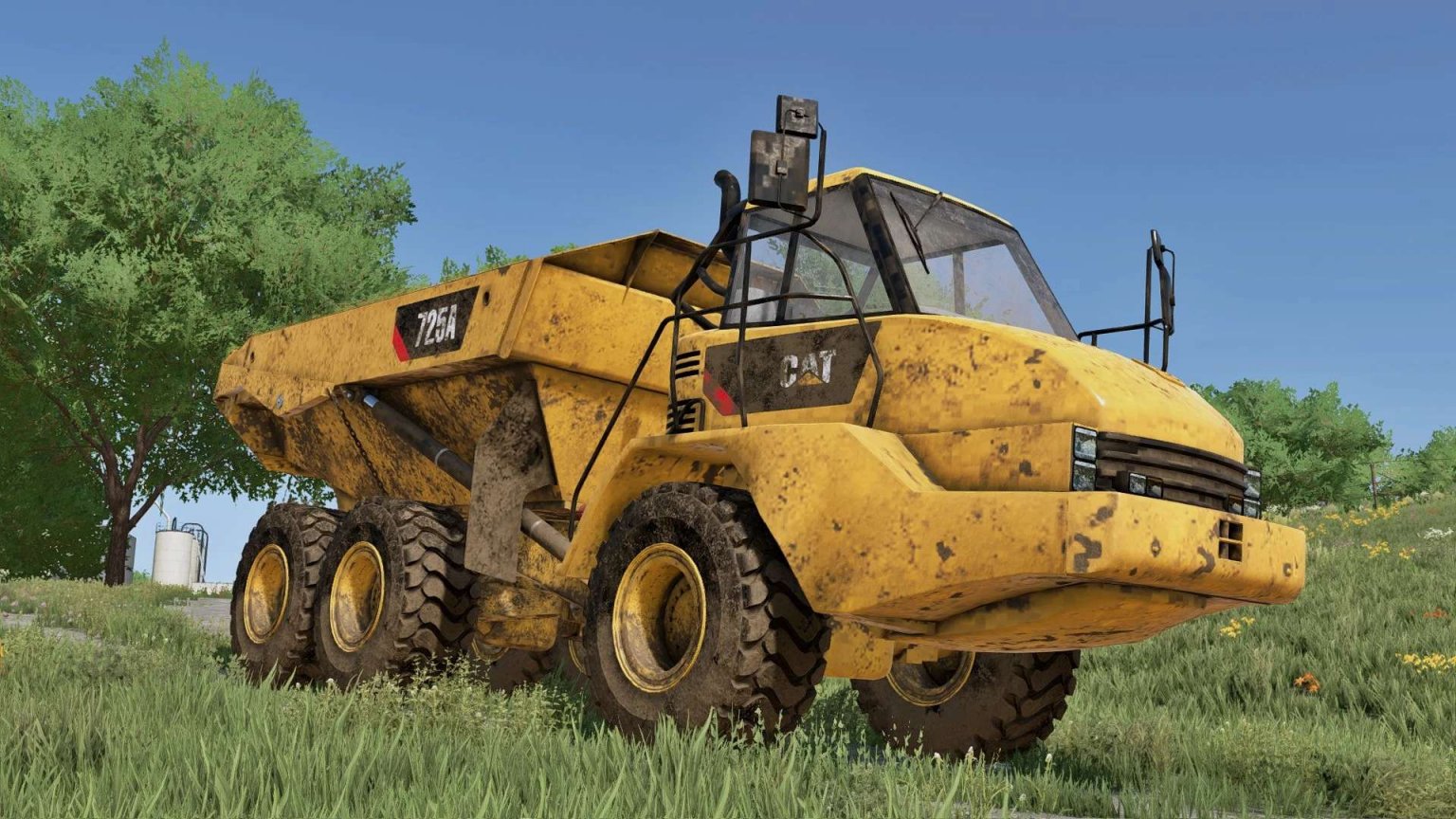 Cat 725A Haul Truck v1.0.0.0 - FS25 / FS22 Mod