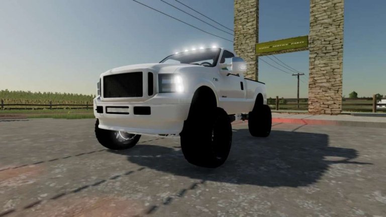 2007 Ford F250 Single Cab v1.0.0.0 - FS25 / FS22 Mod