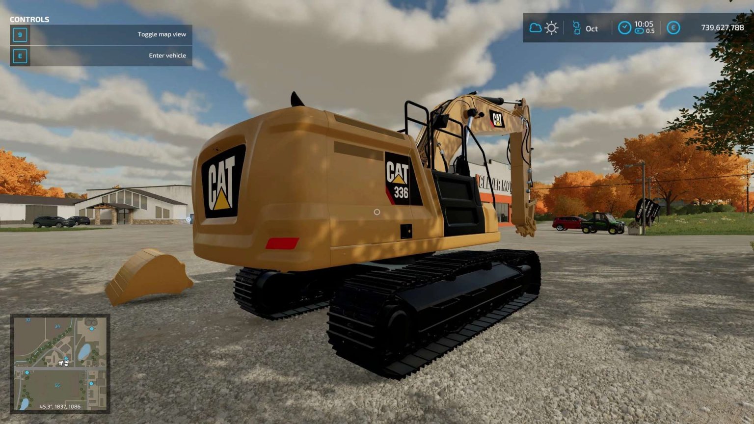 Cat 336 nxt gen v1.0.0.0 FS22 Mod