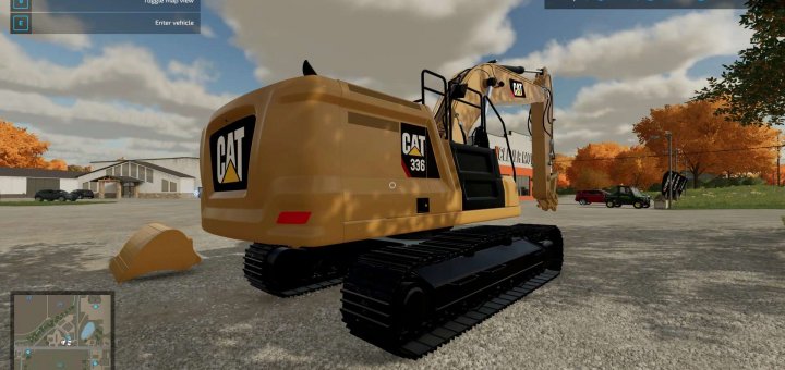 Farming Simulator 22 Forklifts Excavators Mods Fs22 Excavators 9441