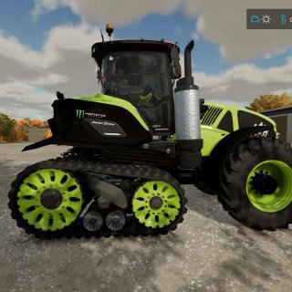 Claas Axion Tt Monster Energy Edition V Fs Fs Mod