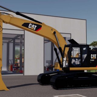 Cat 336F L godets ES v1.0 - FS25 / FS22 Mod