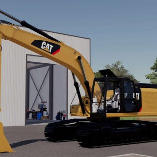 Cat 336F L godets ES v1.0 - FS25 / FS22 Mod