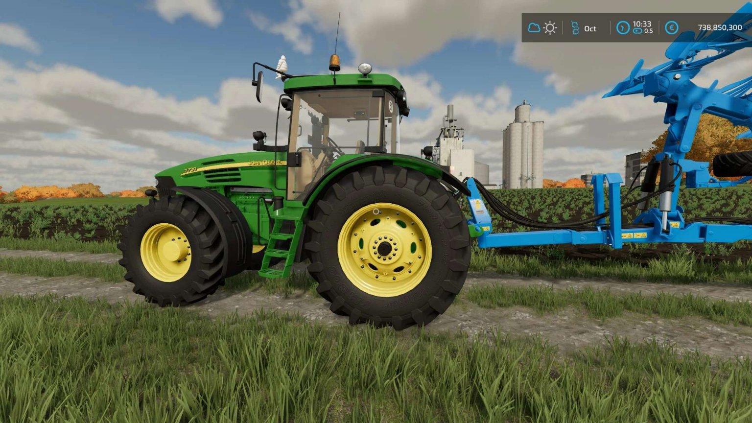 John Deere 7020 Series Edited V10 Fs22 Mod 8045